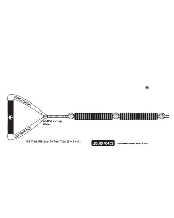 2025 Liquid Force Surf 9" Ultra Suede Combo