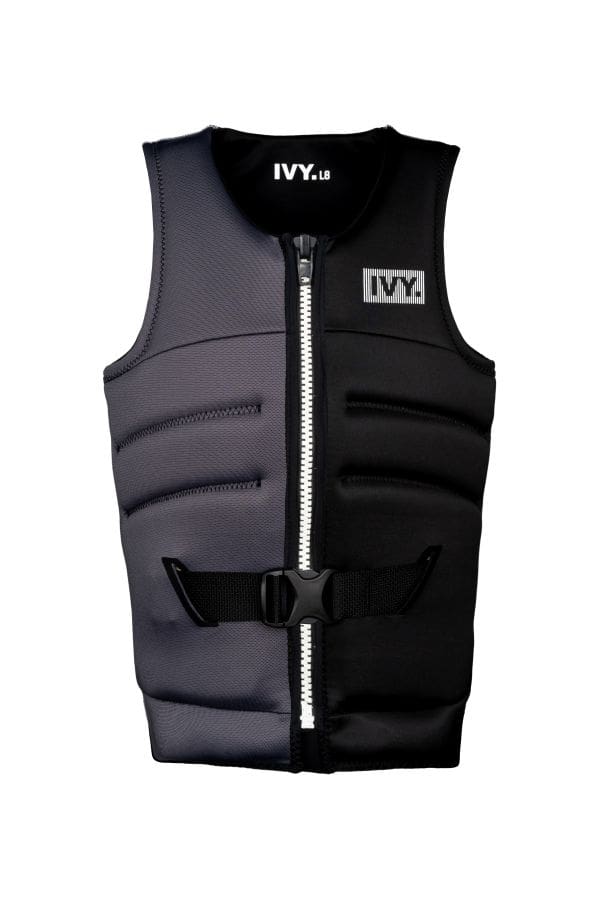 2025 IVY Capri Ladies Vest - Charcoal/Black
