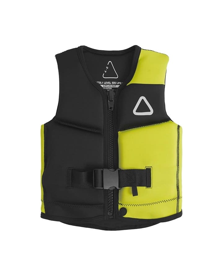 2025 CORP Jnr Vest - Fluro Yellow/Black