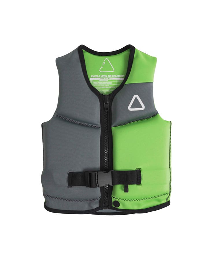 2025 CORP Jnr Vest - Grey/Green
