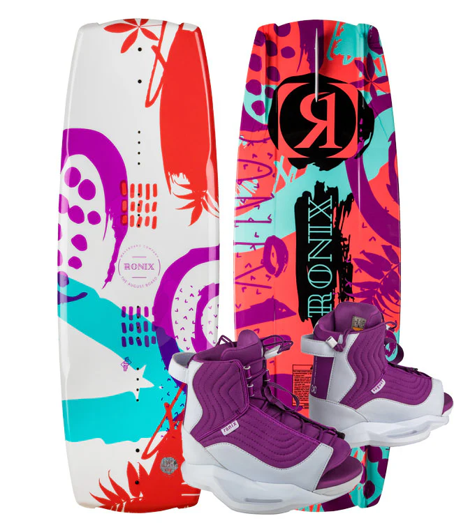 2025 Ronix August Girls Wakeboard with August Boots