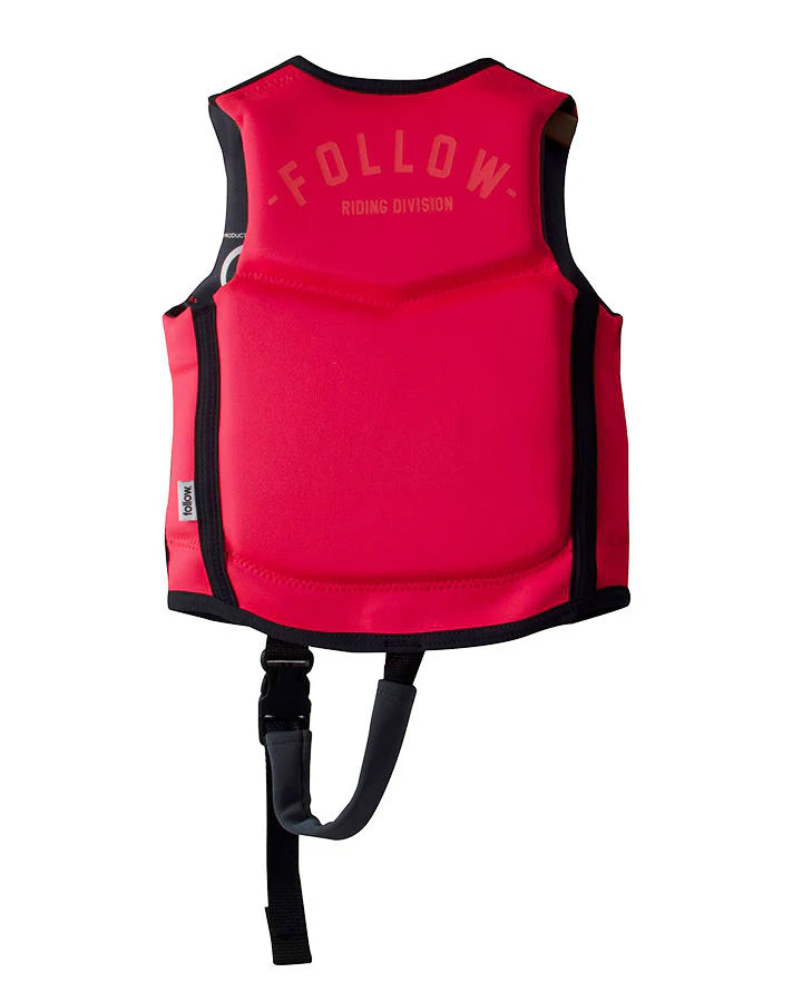 Monsters Jnr Life Jacket - Fluro Red - Image 2