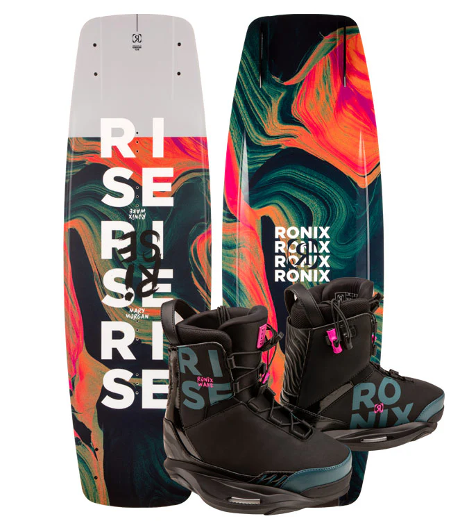 2025 Ronix Rise Wakeboard Package with Rise Boots