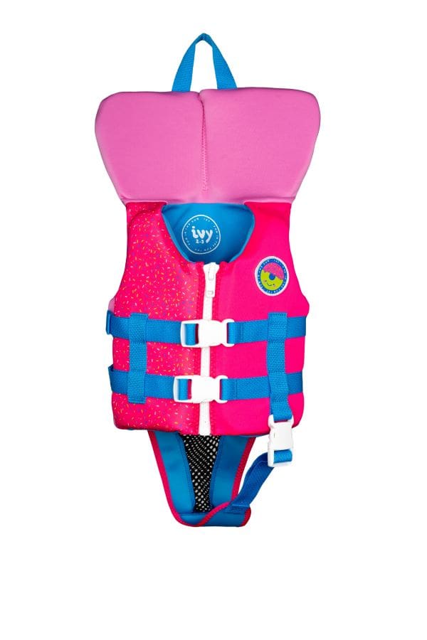 IVY Jnr Girls Vest w/Collar K/Kreme 0-1
