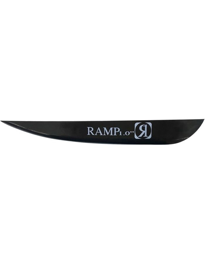 Fiberglass Ramp Wake Fin Black - 1.0