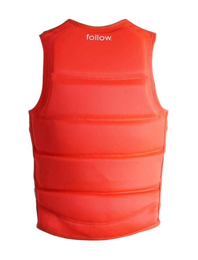 Primary Ladies Vest Fluro Red Size 8