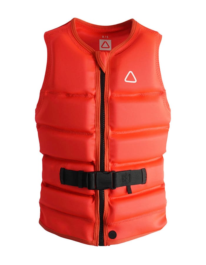 Primary Ladies Vest Fluro Red Size 8