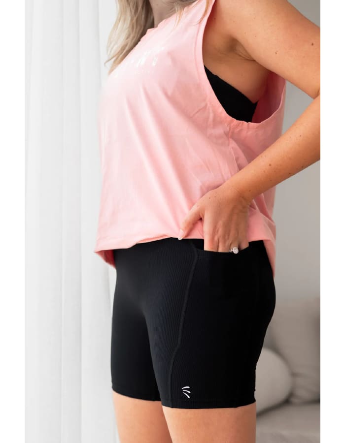 MKM Mid Thigh Shorts - Black XS(8)