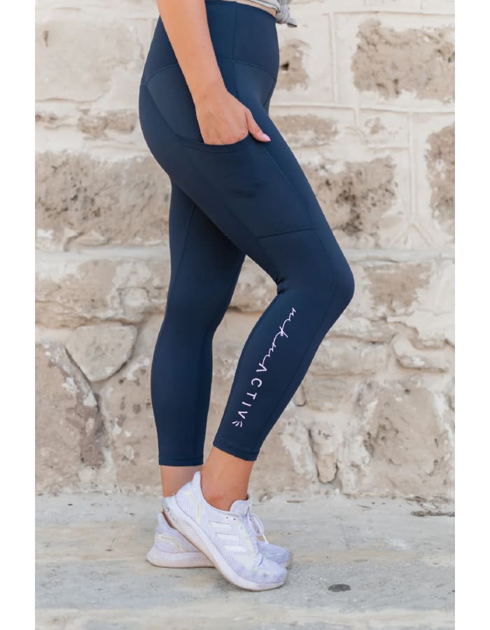 MKM Signature Legging 7/8 - Navy XS(8)