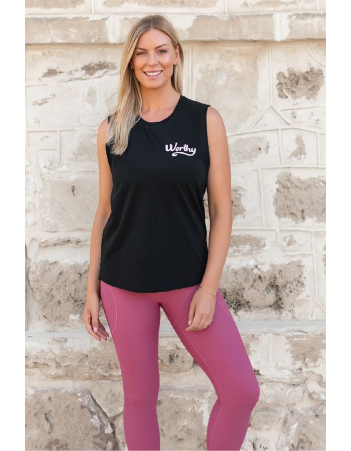 MKM Worthy Oversize Tank - Black S(10)