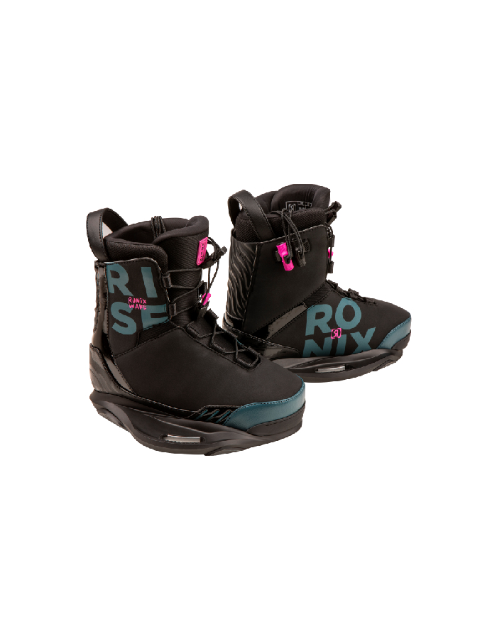 Rise Boot Black/Teal/Pink 6-7