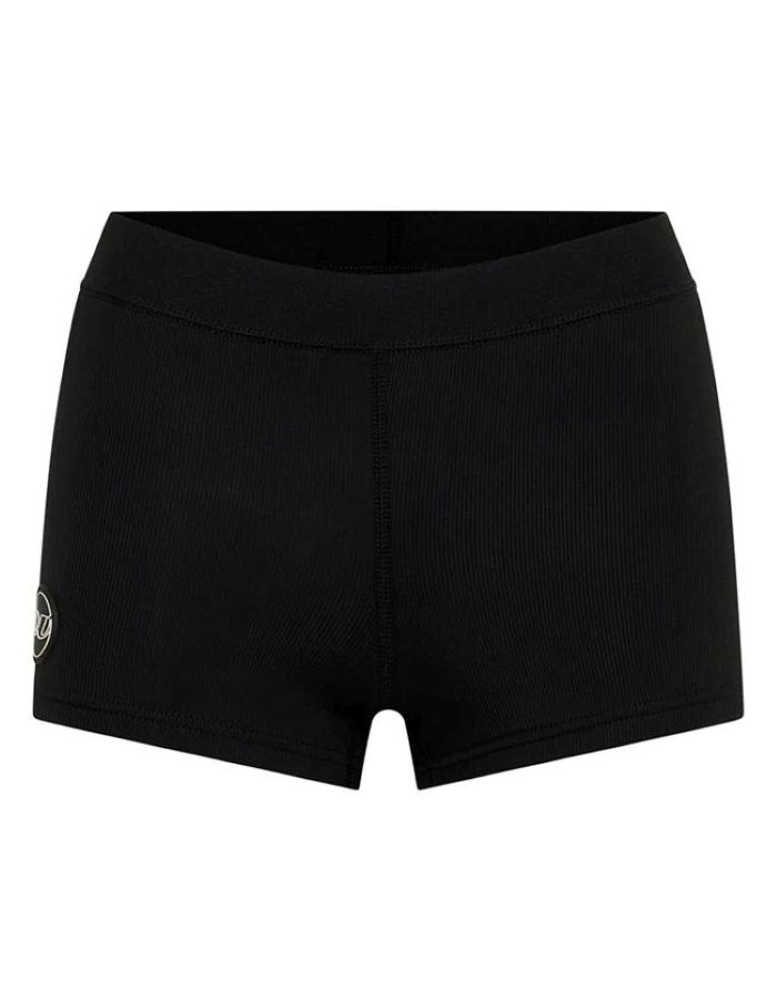 Slide Shorts Ladies 1mm - Ribbed Black 8