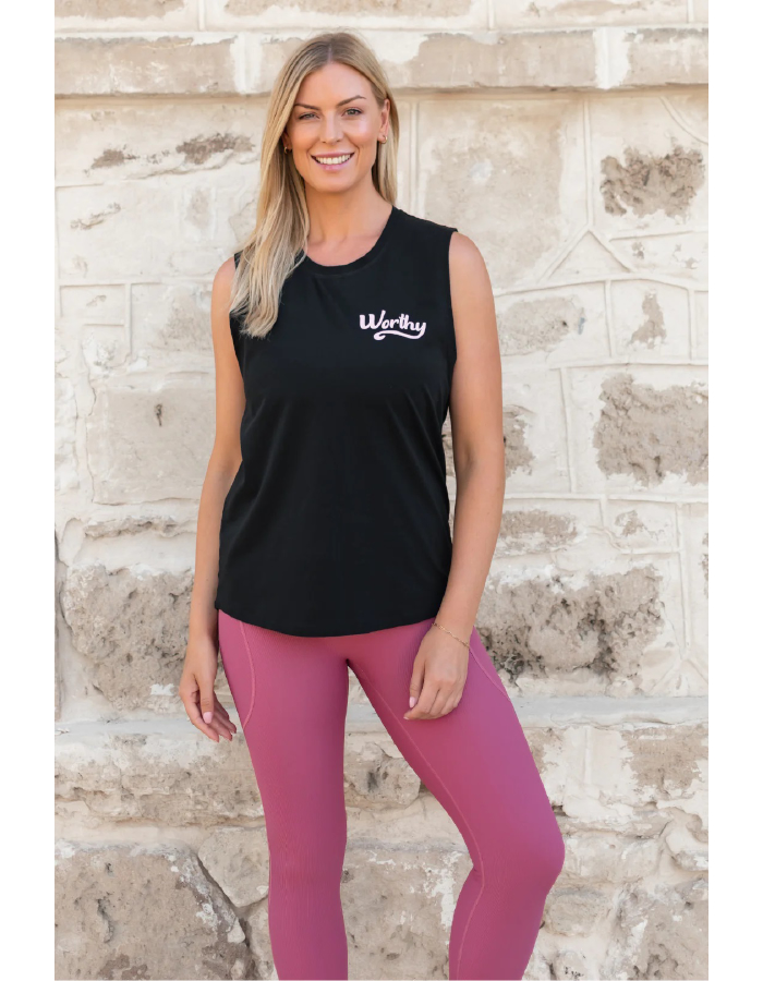 MKM Worthy Oversize Tank - Black S(10)