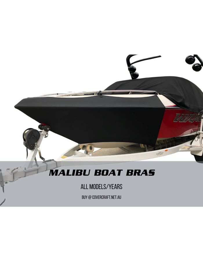 Malibu Bra Boat Cover - Back to Cleat