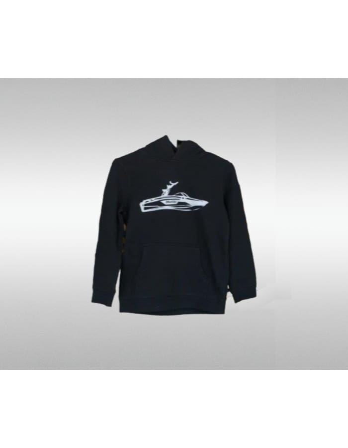 Malibu Kids Hoodie Shred Black 10