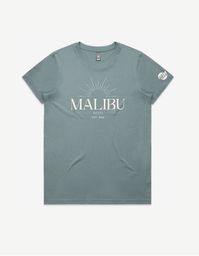 Malibu Womens Sun Tee Sage M