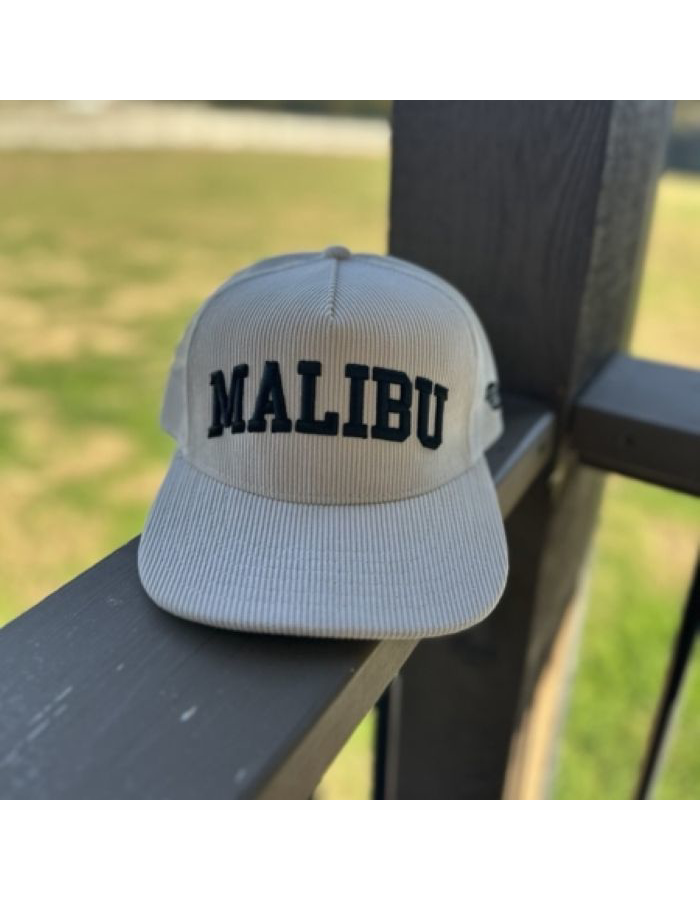 Malibu Coduroy Truckers Cap Cream