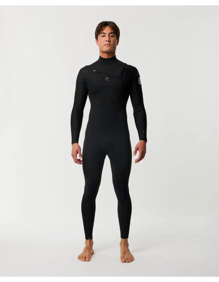 Dawn Patrol C/Zip 3/2 Glued Black 3XL