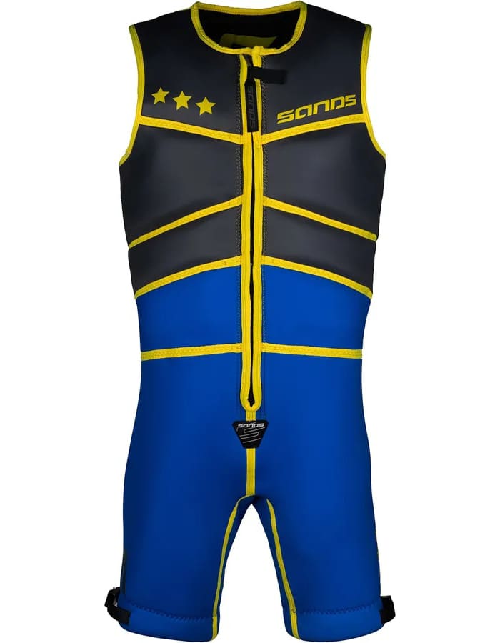Sands Titan B/foot Suit Neon Yellow/Blue