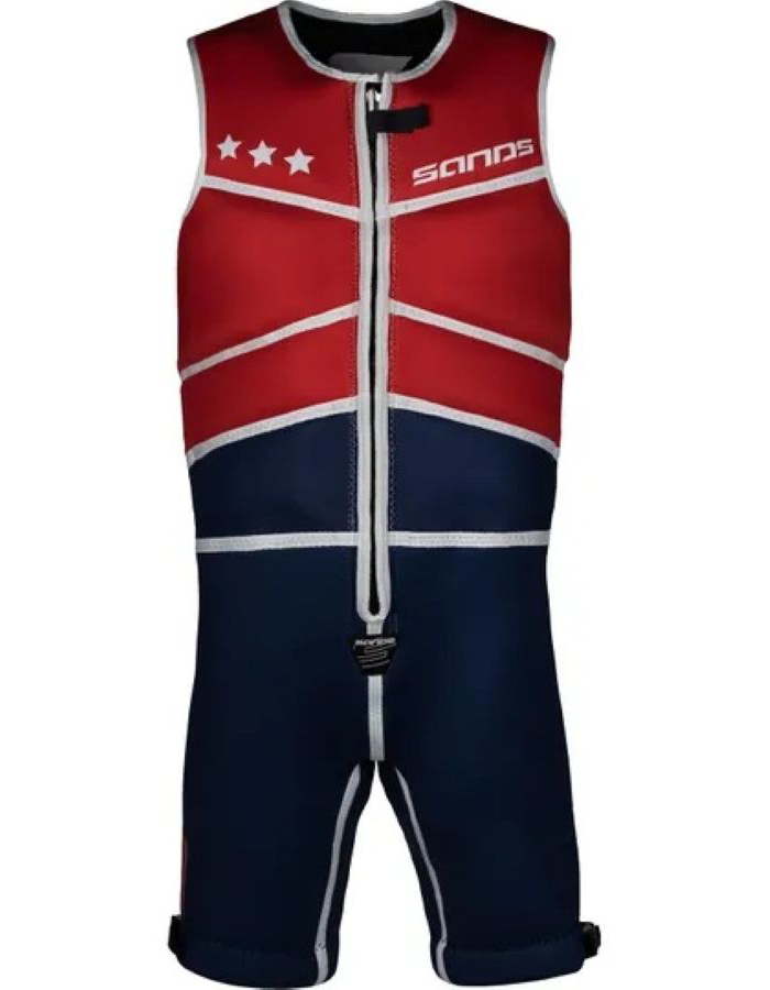 Sands Titan Barefoot Suit Red/Nvy M