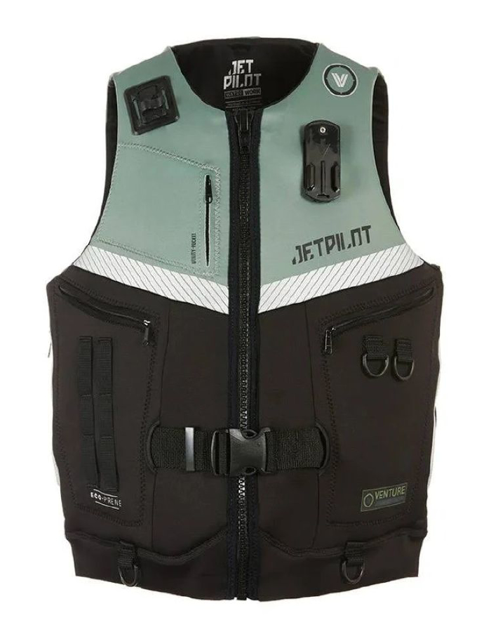 Venture Mens Neo Vest Black/Sage M